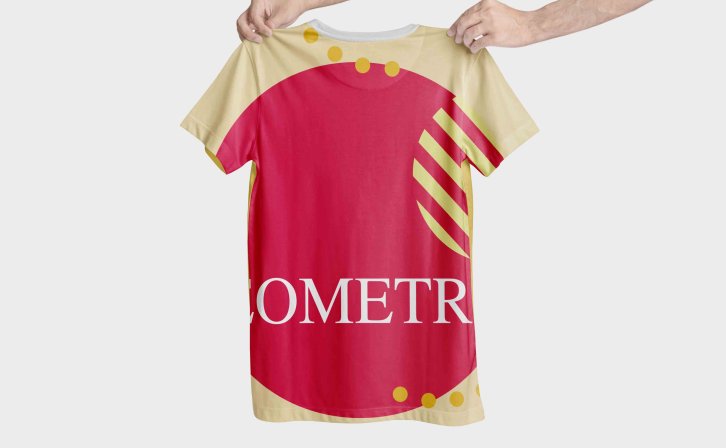 手持T恤衫PS贴图素材