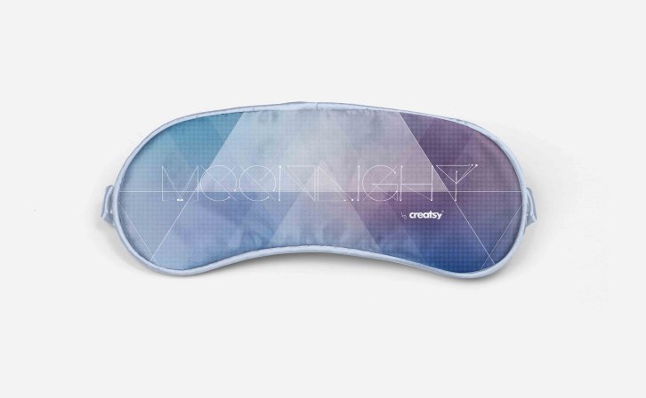 旅行睡眠眼罩设计psd贴图