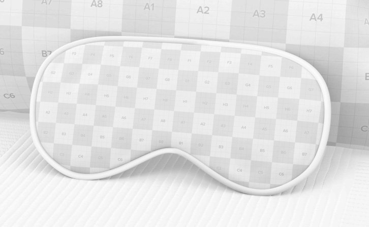 时尚眼罩设计ps智能贴图