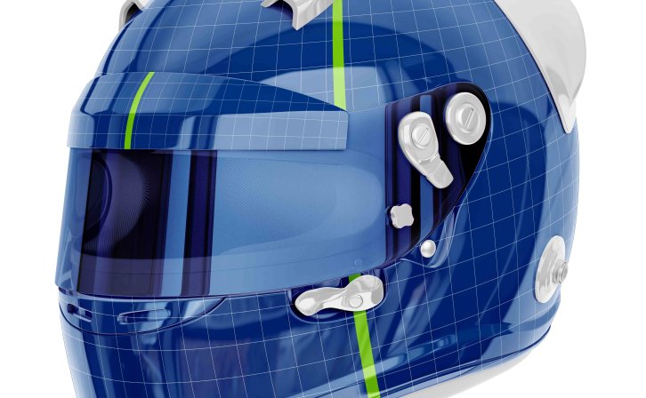 机车头盔设计ps样机素材