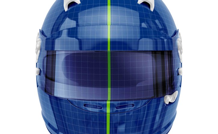 机车骑士头盔设计psd样机模板