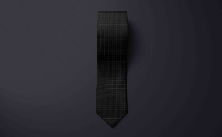 正装领带设计效果图贴图