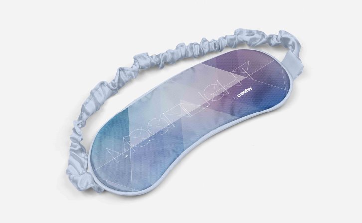 潮流眼罩设计psd效果图样机模板