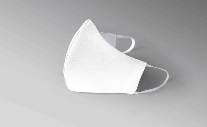白色口罩可贴图psd智能贴图样机素材