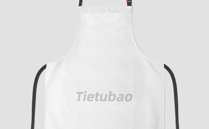 白色围裙设计psd样机