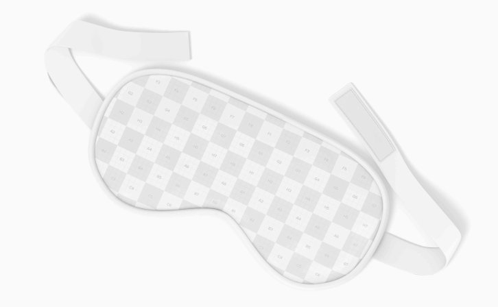 眼罩设计展示样机模板