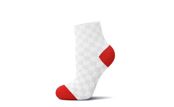 短袜侧面展示ps贴图