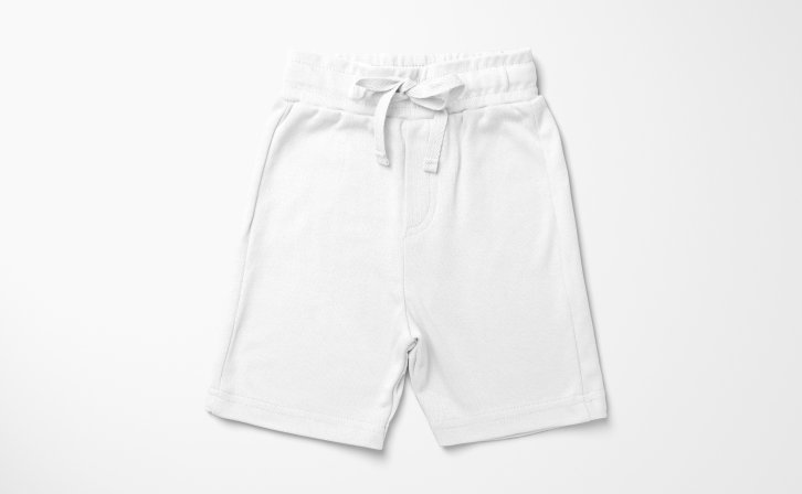 童装短裤设计psd贴图素材