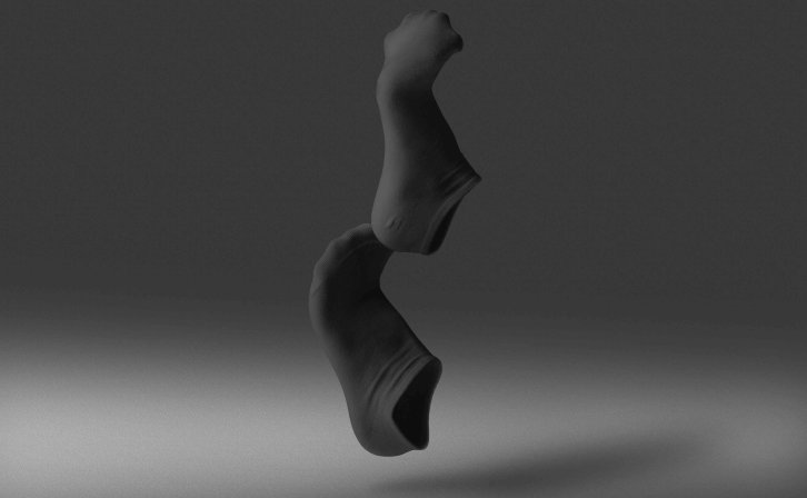 船袜设计展示psd贴图