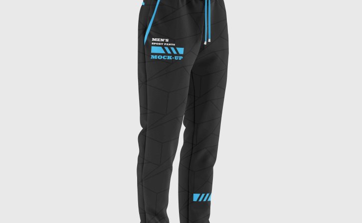 运动裤设计ps贴图