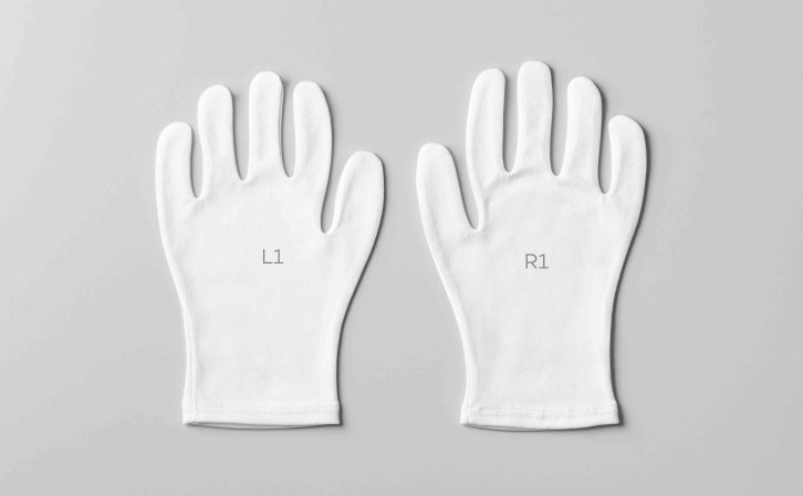 防护手套设计展示ps样机素材