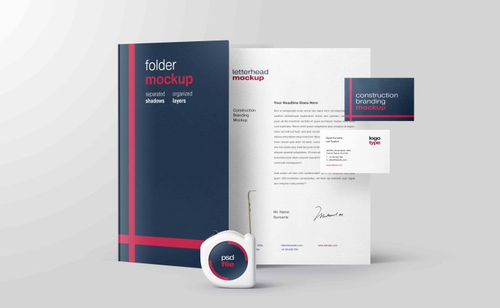 项目书展示psd贴图