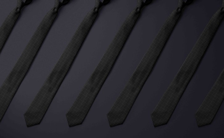 领带vi提案设计ps样机贴图