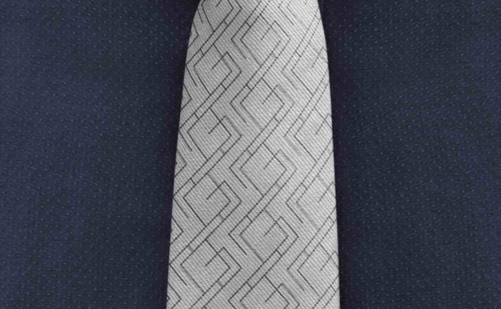 领带设计细节特写ps贴图