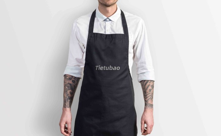 餐饮业围裙设计ps样机模型