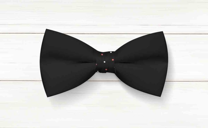 黑色领结设计ps贴图