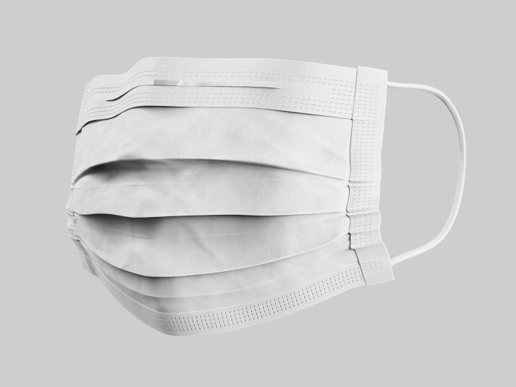 成人口罩psd智能贴图样机素材