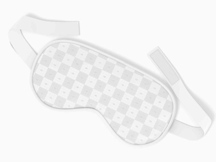 眼罩设计展示样机模板