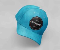 品牌帽子logo样机模板