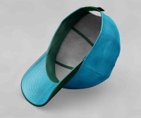 品牌帽子内部设计PSD样机模板素材