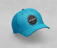 品牌帽子前部PS样机模板设计