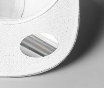 品牌帽子标签设计PS样机模板