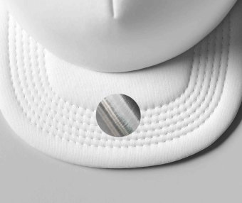 品牌帽子标贴PS样机模板素材