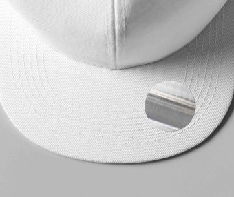 品牌平沿帽子样机PSD贴图模板