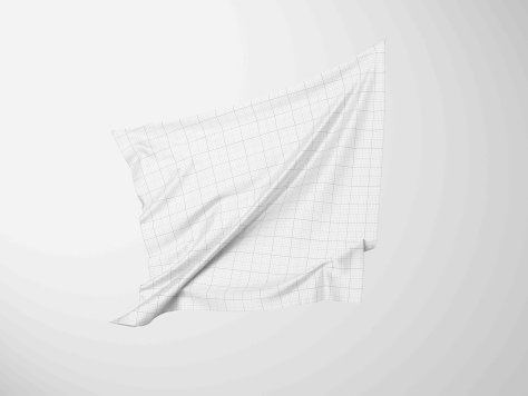 丝巾设计样机PS贴图素材