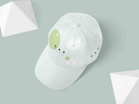 品牌VI提案帽子设计样机模板