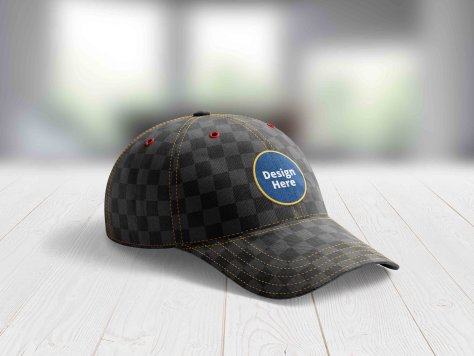 品牌帽子造型设计样机模板