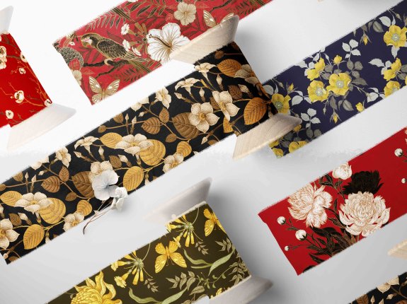 丝巾产品提案PS贴图素材