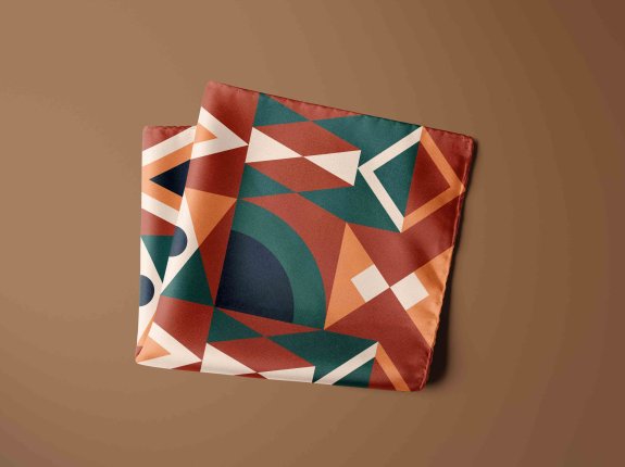 丝巾包装盒PS贴图素材