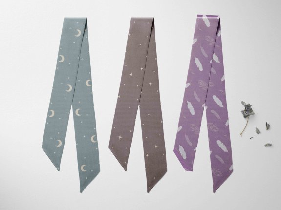 丝巾布料产品展示PS贴图素材