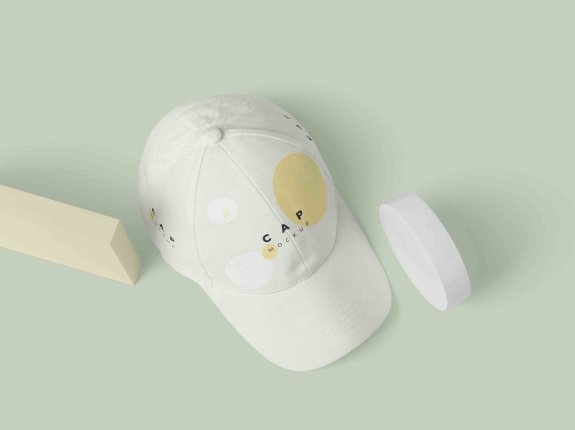 品牌帽子VI样机素材模板