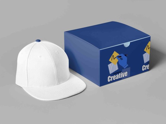 品牌帽子VI设计样机贴图模板