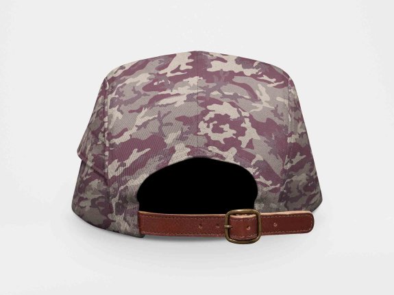 品牌迷彩帽子设计PSD贴图样机模板