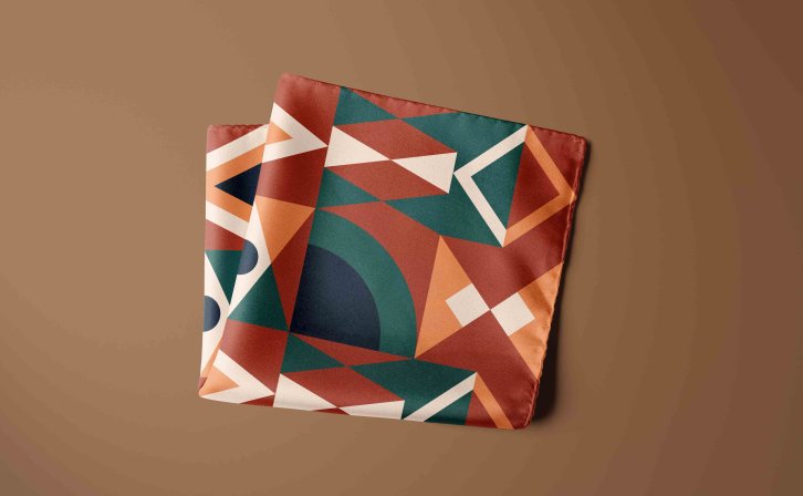 丝巾包装盒PS贴图素材