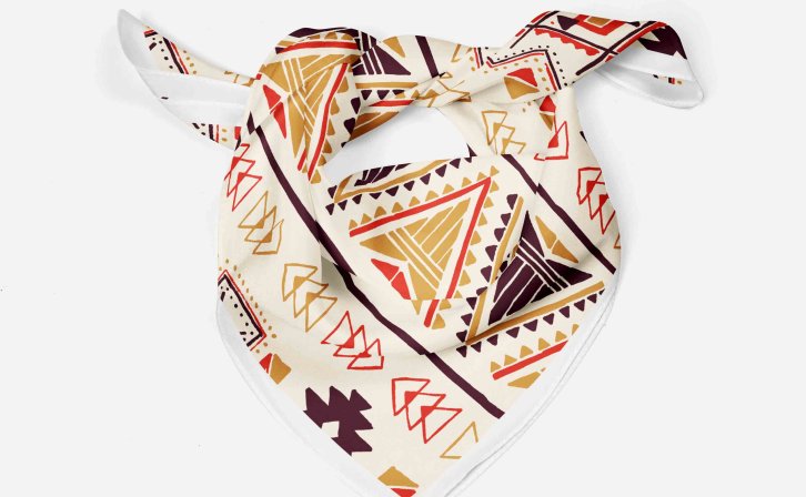 丝巾布料设计创意psd贴图素材