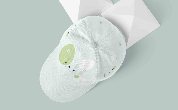 品牌VI手册帽子PS样机模板