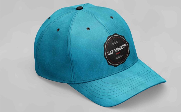 品牌帽子创意样机PSD贴图模板