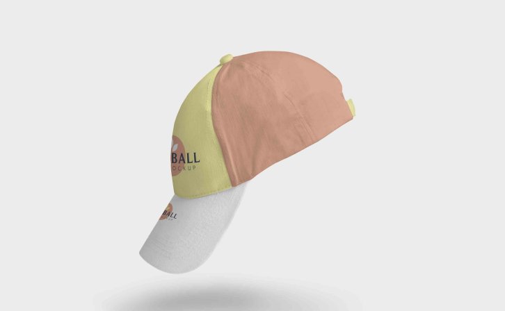 品牌帽子效果图样机模板