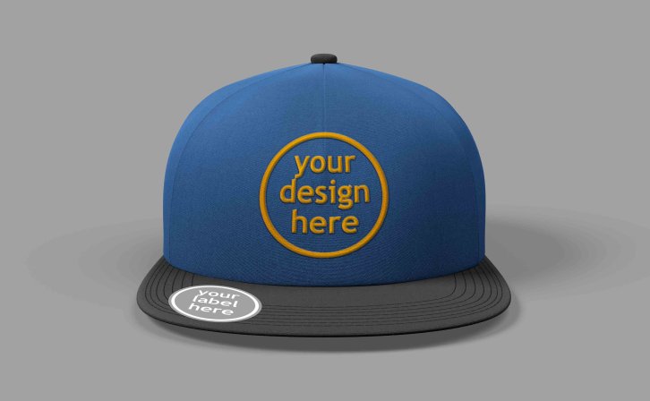 品牌帽子设计PSD贴图样机模板