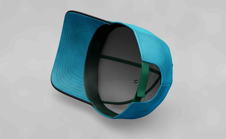 品牌帽子设计PS样机贴图模板素材