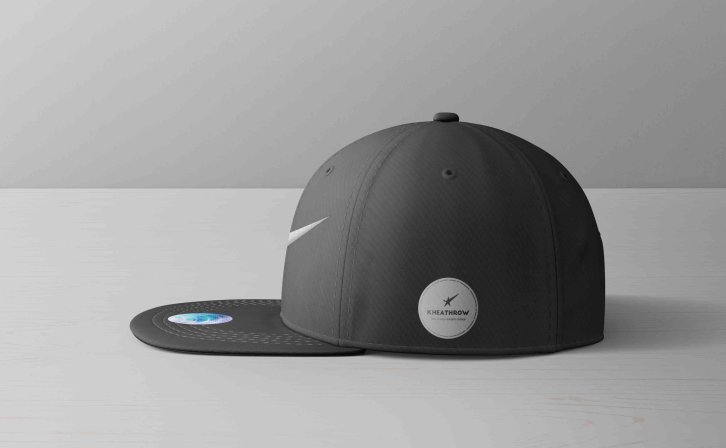 品牌说唱帽子设计样机PSD贴图模板