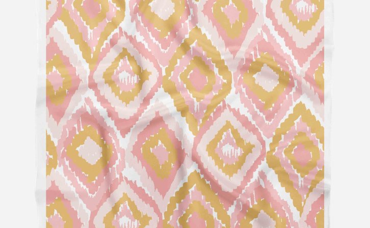 女孩丝巾布料psd贴图素材