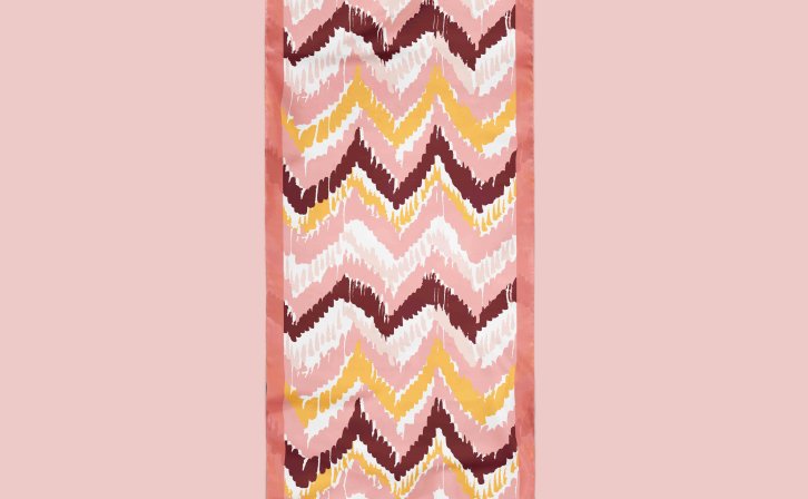 粉色丝巾psd贴图素材